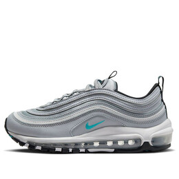 Кроссовки air max 97 Nike, серебряный fj1883-001 | metallic silver/aqua-black-white