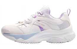 Кроссовки Skechers Chunky Sneakers Women's Low-top White, фиолетовый 177590-wlpr | white/purple
