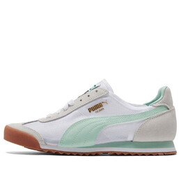 Кроссовки roma og 'white mist green' Puma, белый 387241-02 | white/green