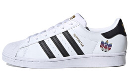 Кроссовки Adidas Superstar Trefoil White Black Women's fx8543