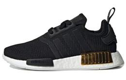 Кроссовки Adidas Nmd R1 Black Gold Metallic Women's eg6702