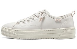 Кроссовки Skechers Skateboarding Shoes Women's Low-top Beige, бежевый 114642-ofwt | beige