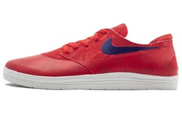 Кроссовки Nike Lunar Oneshot SB WC Light Crimson/Deep Royal Blue, красный 645019-604 | red