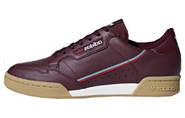 Кроссовки Adidas Continental 80 Maroon, красный b41677 | red