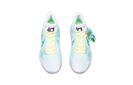 Кроссовки Nike KD Trey 5 X Vintage Basketball Shoes Unisex Mid-top Green/blue/purple, голубой dj6922-100(team409-男女同款星辰大海) | sky blue