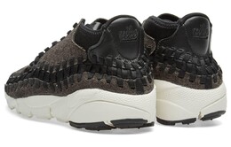 Кроссовки Air Footscape Woven Chukka SE Black/Black-Ivory Nike 857874-001 | gray white