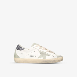 Женские суперзвездные кожаные низкие кроссовки Golden Goose, белый r04089097 | white/comb