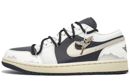 Баскетбольные кроссовки Air 1 Vintage Unisex Low-Go светло-серый Jordan dc0774-001(team400-东方既白男女款米) | off white