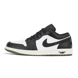 Кроссовки Air Jordan 1 Vintage Basketball Shoes Unisex Low-Top Black 553558-092(team210-复古熊猫) | white