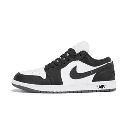 Кроссовки Air Jordan 1 Vintage Basketball Shoes Unisex Low-Top Black 553558-152(team210-熊猫1.0) | white