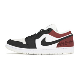 Баскетбольные кроссовки Air 1 Vintage Unisex Low-Go Red Jordan, белый cv3043-100(team210-合成者) | white