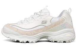 Кроссовки женские D"Lites 1.0 Chunky с низким верхом белого цвета Skechers 149462-wht