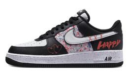 Кроссовки Nike Air Force 1 Skateboard Shoes Unisex Low-Top White Black dv0788-001(team10-happy永痕) | black