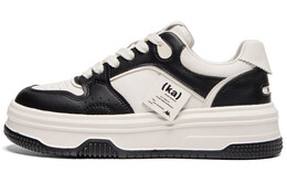 Кроссовки Kappa Skateboarding Shoes Women's Low-top White, черный k0e25cc20j-012a | classic white/black
