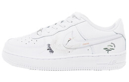 Женские кроссовки для скейтбординга Nike Air Force 1, White dh2920-111(team10- 仙鹤松针qd) | white