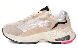 Кроссовки Premiata Lifestyle Shoes Women's Low-top Beige, бежевый sharkyd314 | beige