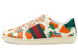 Кроссовки Gucci Women's Ace 'Strawberry White' Women's 387993 08l30 9262