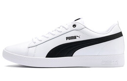 Кроссовки Puma Women's Smash V2 Leather 'White Black' 365208-01