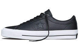 Кроссовки Converse Unisex One Star Leather Low-Top Sneakers Black/White 153714c