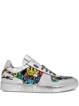 Philipp Plein кроссовки с зеркальным эффектом, серый saesusc0662ple010n | серый