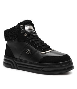 Кожаные кроссовки Liu Jo CLEO 22, черный lc245w0000022220036 | nero