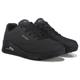 Женские кроссовки Street Uno среднего/широкого размера Skechers, черный 1050243/92991 | black/black