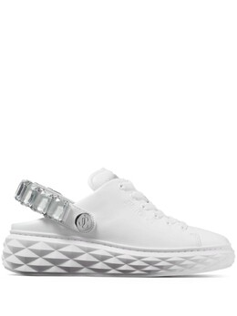 Jimmy Choo кроссовки Diamond Sling, белый diamondmaxicrystalndl | белый