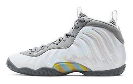 Кроссовки Nike Air Foamposite One Light Smoke Grey GS cu1054-001