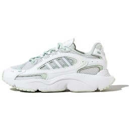 Кроссовки Adidas Ozmillen Chunky Sneakers Unisex Low-top White/Linen Green, белый/зеленый ig2087 | white/linen green