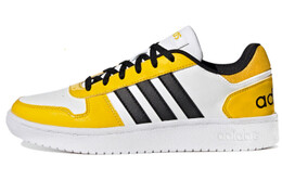 Кроссовки Adidas Neo Hoops 2.0 Vintage Basketball Female, желтый/белый/черный h01212