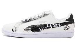 Кроссовки Puma Skateboarding Shoes Unisex Low-top Black/White, черный/белый 356753-24(team39-amy242黑白) | black/white