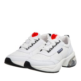 Кроссовки crystal love donna bianco Love Moschino, белый a0260026 | weiß