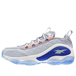 Кроссовки dmx run 10 non-slip wear-resistant sports gray blue Reebok, серый cn5386 | grey/blue