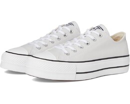 Кроссовки Converse Chuck Taylor All Star Low Top Platform Sneaker, цвет Barely Grey/White/Black 9989802 | barely grey/white/black