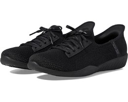 Кроссовки Skechers Newbury St - Our Time Hands Free Slip-Ins, черный 9972264 | black