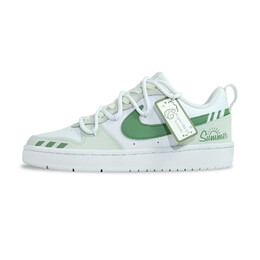 Кроссовки Nike Court Borough Skateboard Shoes Women's Low-Top Green White bq5448-100