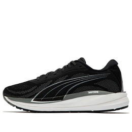 Кроссовки magnify nitro knit 'black white' Puma, черный 376908-01 | black/gray/white
