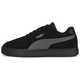 Замшевые кеды для скейтборда унисекс с низким верхом, черный/серый Puma 391939-01 | black gray