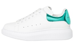 Кеды Alexander McQueen Metallic-Detailed Low-Top, белый/голубой 676702wicgg9079