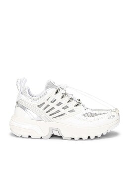 Кроссовки ACS Pro Salomon, цвет White, Vanilla Ice, & Lunar Rock smof-wz14 | white, vanilla ice, & lunar rock