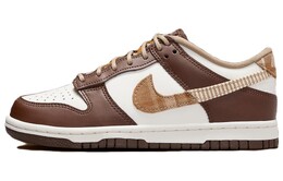 Женские кроссовки для скейтбординга Nike Dunk Low, белый/коричневый fv3653-191 | 白棕