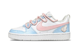 Женские кроссовки для скейтбординга Nike Court Borough, белый bq5448-100(team49-卡通翅膀） | 白色