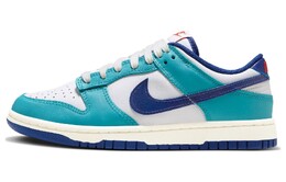 Женские кроссовки для скейтбординга Nike Dunk Low, синий/белый fq6870-141 | 蓝白色