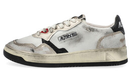 Кроссовки Autry Super Vintage Low-top, белый/черный avlw-ms09