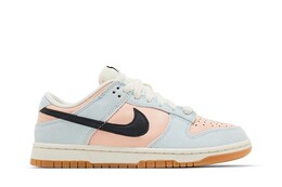Кроссовки Nike Wmns Dunk Low Glacier Blue Arctic Orange, розовый hj7341 474 | glacier blue arctic orange