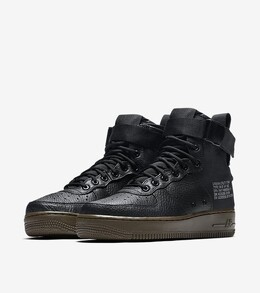 Кроссовки Nike Wmns SF Air Force 1 Mid Hazel, черный aa3966 003 | hazel