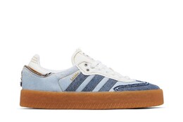 Кроссовки Adidas atmos x Wmns Sambae Denim, синий ii0001 | denim
