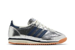 Кроссовки Adidas Wmns SL72 OG Silver Metallic Collegiate Navy, серебряный jh8654 | silver metallic collegiate navy
