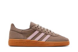 Кроссовки Adidas Wmns Handball Spezial Chalky Brown Clear Pink, коричневый jr3082 | chalky brown clear pink