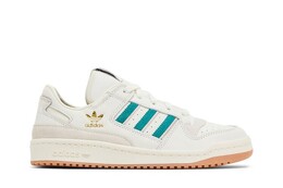 Кроссовки Adidas Wmns Forum Low CL Active Green Sandy Pink, кремовый if7220 | active green sandy pink